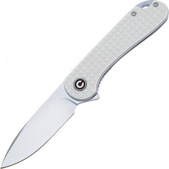 Складной нож CIVIVI ELEMENTUM D2 Steel Satin Finished Handle G10 Ivory