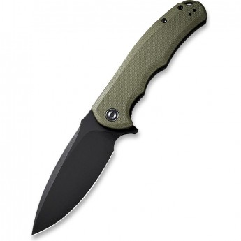 Складной нож CIVIVI PRAXIS Blackwash ссталь 9Cr18MoV, рукоять OD Green G10